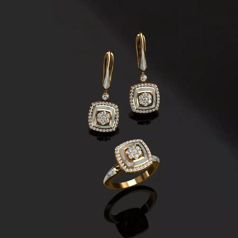 Ring and Earrings