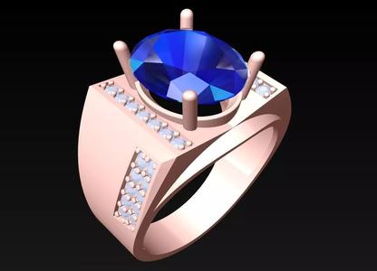 Diamond Rings - Mens Ring - N3226