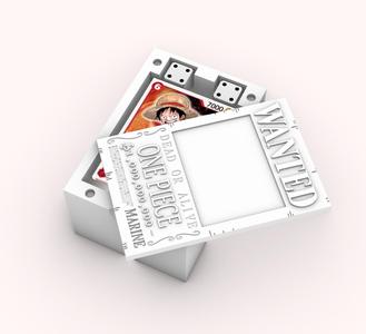 One Piece Inspired Wanted Poster Trading Card Deck Box/Dice Box