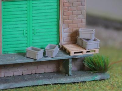 Rako Boxen Eurobox in H0 1:87