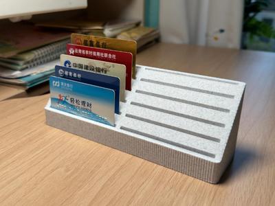 Bank and ID card stepped storage box (single box 11 cards, double box 14 cards, easy to distinguish and retrieve)