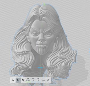 1/12 gi joe classified, marvel legends style head..skrull female(spiderwoman)