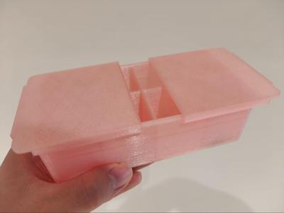 Sliding Lid Button Organizer Box