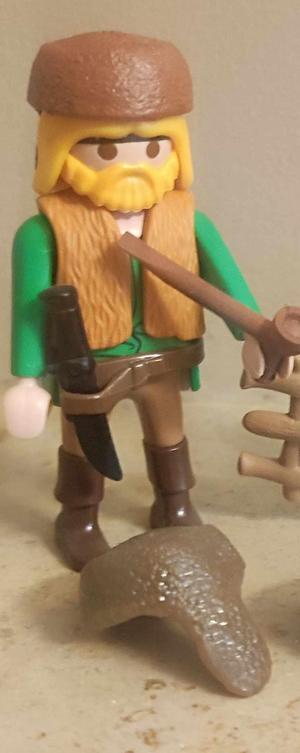 hunter trapper fur hat playmobilr