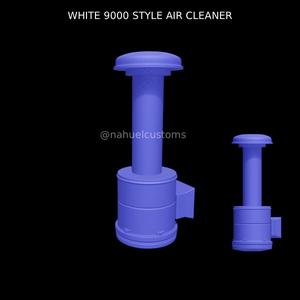 WHITE 9000 STYLE AIR CLEANER