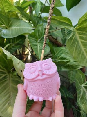 Owl incense holder