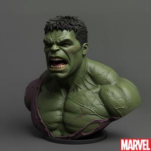 Hulk Bust - Green Giant with Uncommon Strength