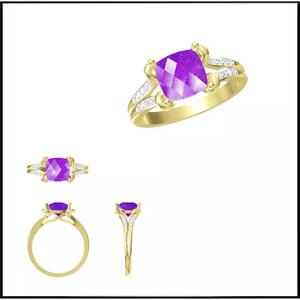 JCD Format Vintage color stone rings types of jewelry files