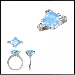 JCD Format Vintage color stone rings metal file