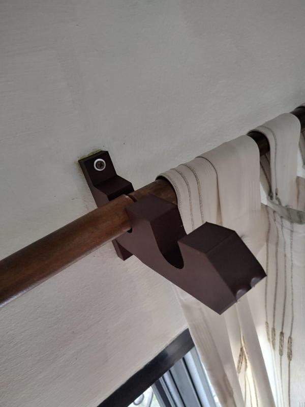 Modern curtain bracket