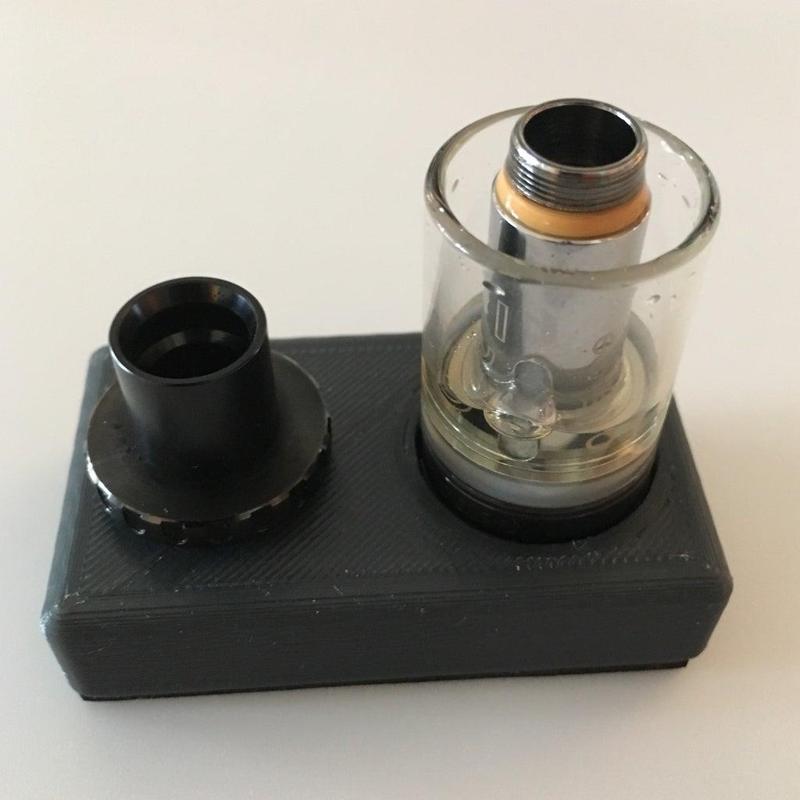 Refill jig for Aspire Atlantis or Cleito Tanks