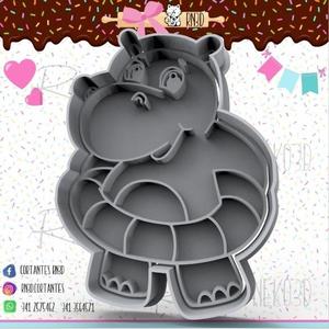 lifesaving hippopotamus Cookie Cutter - lifesaving hippopotamus Cookie Cutter
