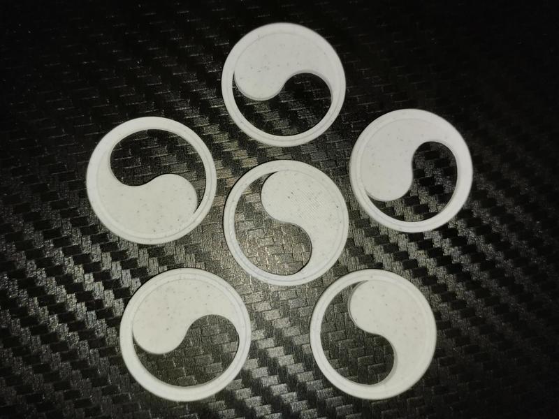 shopping cart coin Yin Yang