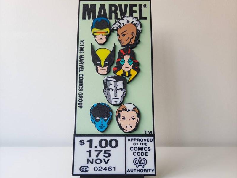 Uncanny X-Men #175 Corner Box