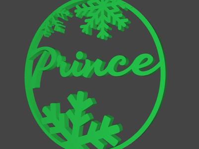 Customized Name Christmas Ornament 