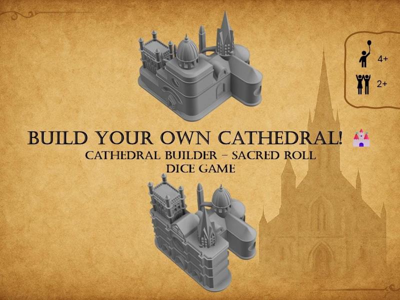 Cathedral Builder - Sacred Roll - Dice game
