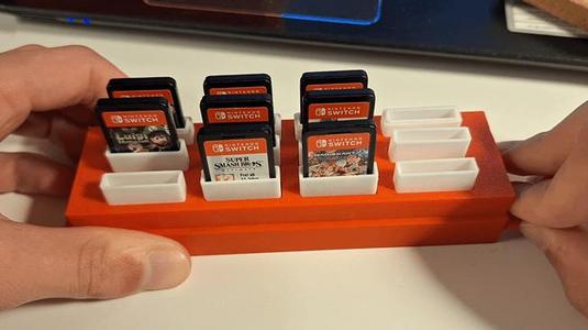 switch games box (6 or 12 games options)