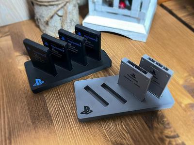 PlayStation Memory Card Stand [NO AMS]