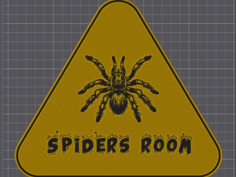 Spiders room sign1