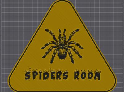 Spiders room sign1