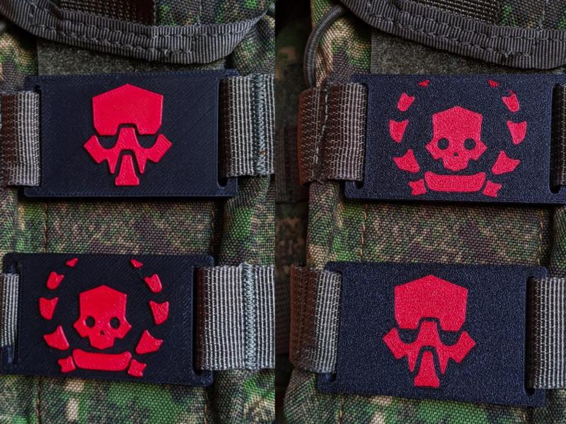 Helldivers Truth Enforcers MOLLE patch AMS/No-AMS