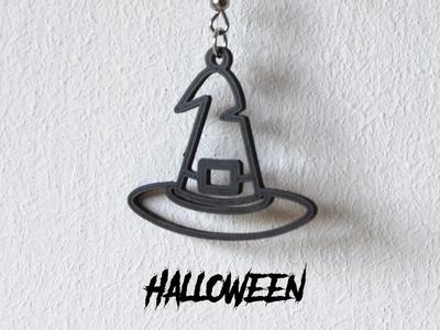 Halloween Witch Hat Earrings