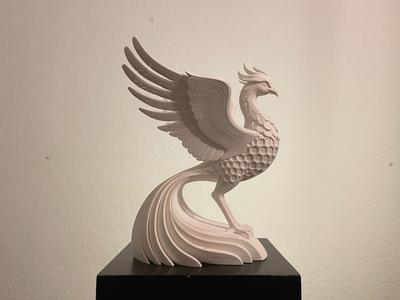 Phoenix, Hexa Sculpture