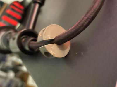 Ring clamp for lamp cable - M3 screw