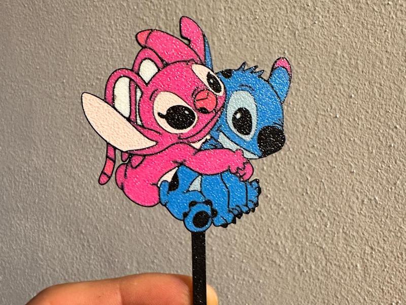 Stitch cake topper