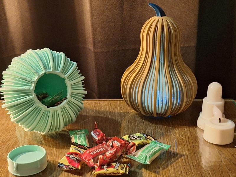 Pumpkin Lantern and Candy Box "Airfilter B"