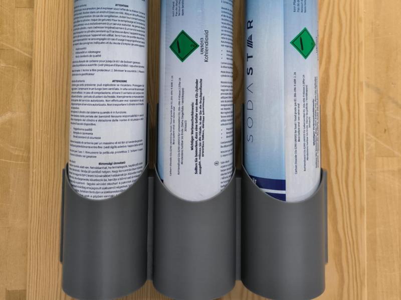 Soda Stream Wall Mount 3x