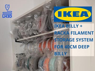 IKEA BILLY Filament Storage Hack - 40cm Deep BILLY