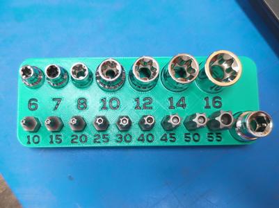 Titan E Torx and Star Bit Set 16160