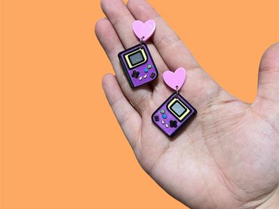 90s Retro Pop Game Earrings