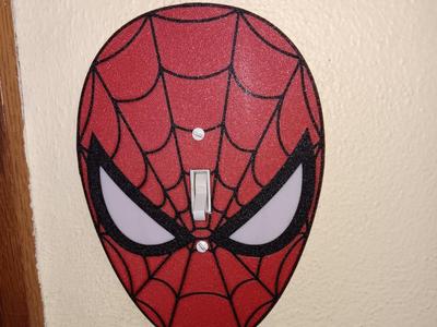 Spiderman Light Switch Cover Plate