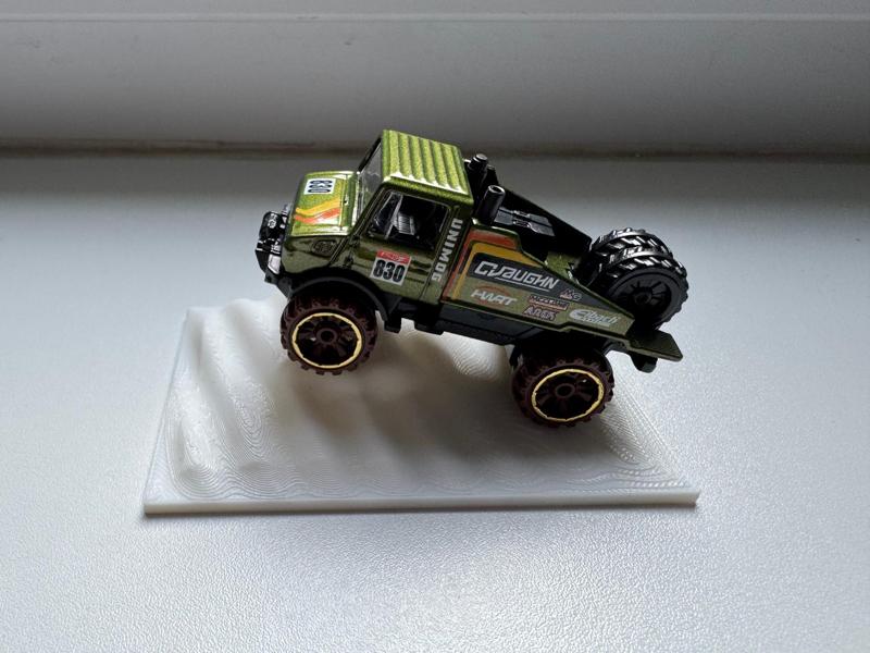 Hot Wheels dunes terrain 