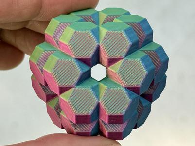 Truncated Octahedron Fractal | Level 1