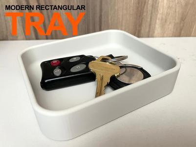 Modern Rectangular Tray
