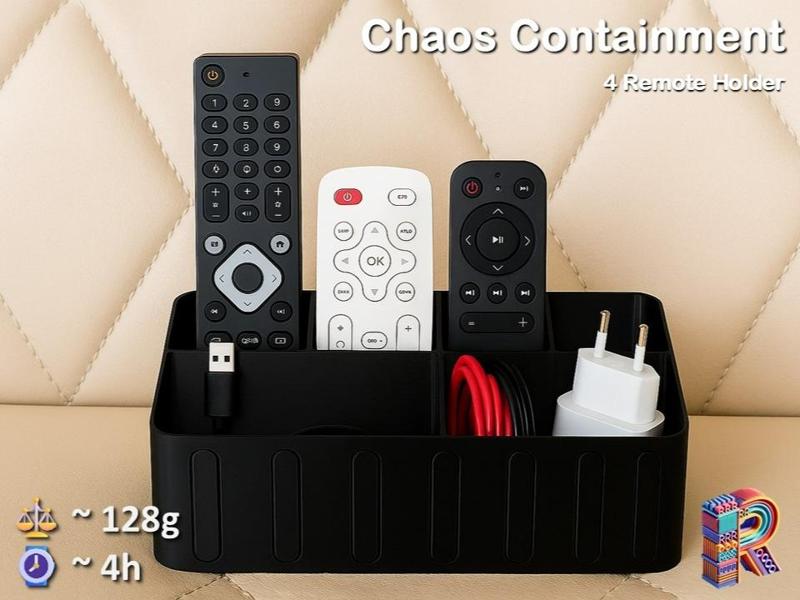 Chaos Control (4 Remote Control Holder)