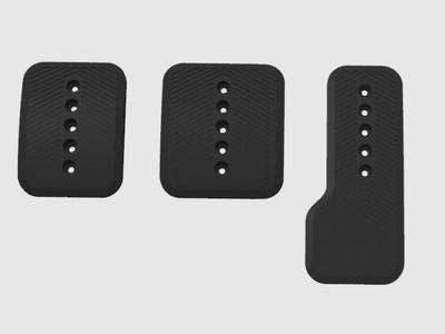 Moza sr-p pedal pads