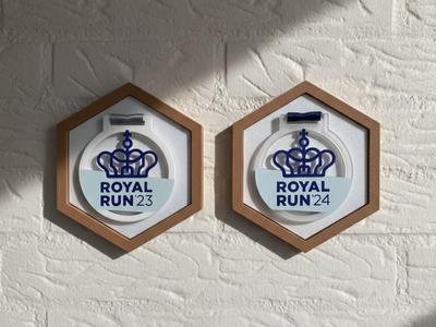 Hexagonal Medal Display Frame