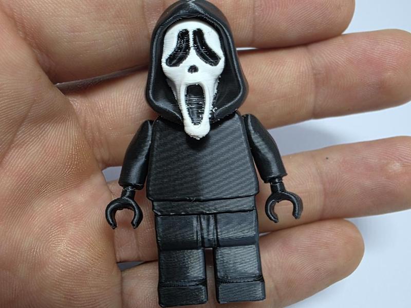 Scream 3D Brick Style