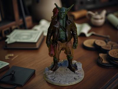 Modern Goblin Bomber Miniature