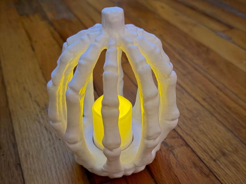 Skeleton pumpkin 