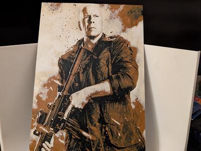 Hueforge Bruce Willis