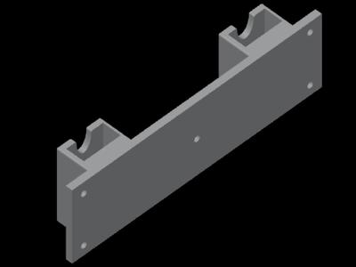 Dual Wall Mount Radio/Walkie Talkie Clip Mount