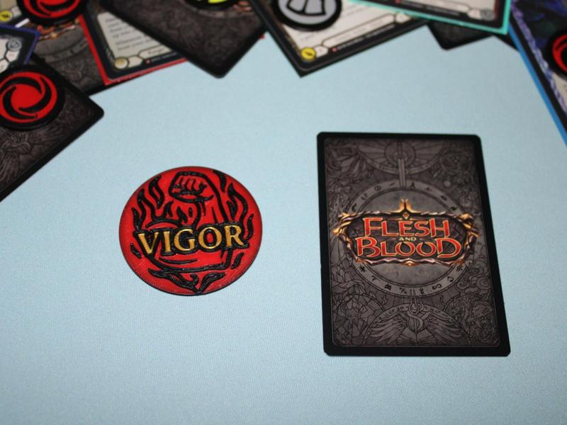 Flesh and Blood FAB TCG Token - Vigor