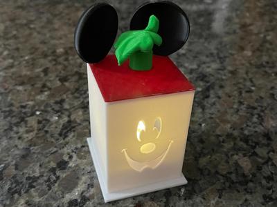 Mickey Mouse Mini Halloween Lantern