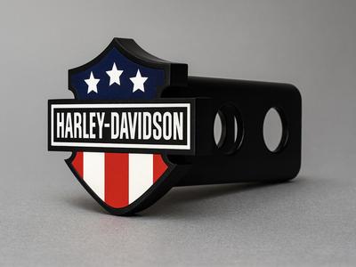 Harley Davidson Patriotic Hitch Cover