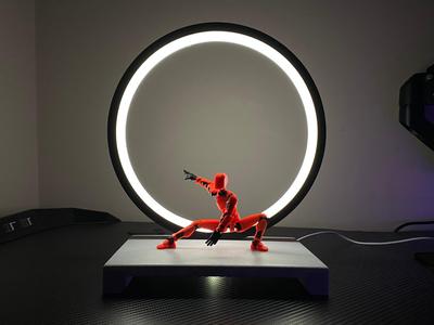 Customizable Figurine Ring Light stand